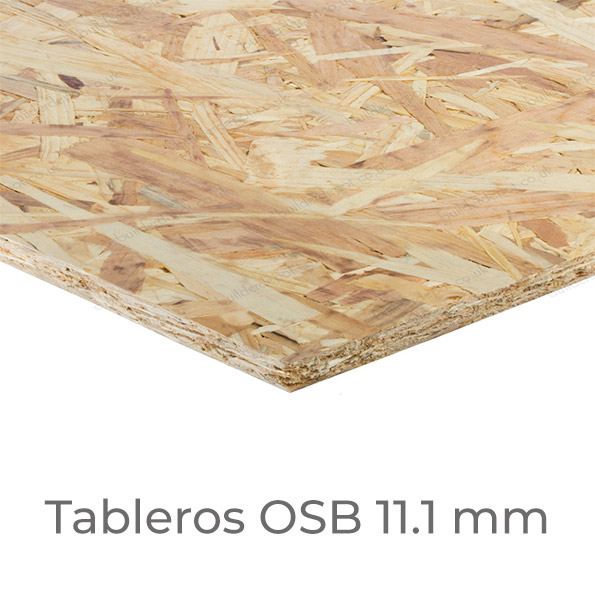 Tablero OSB 11.1 mm, 1.22 x 2.44 m